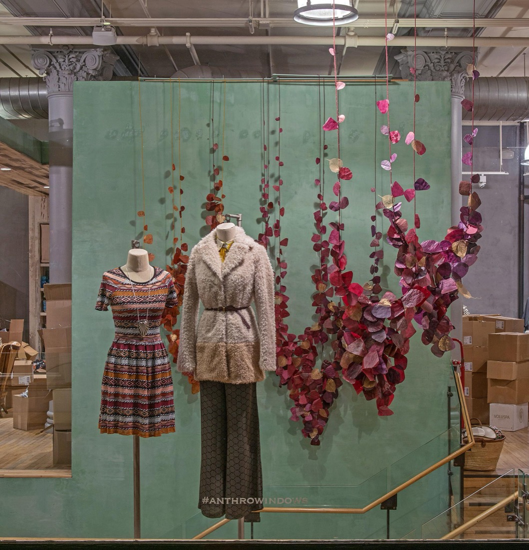 Editorial window display