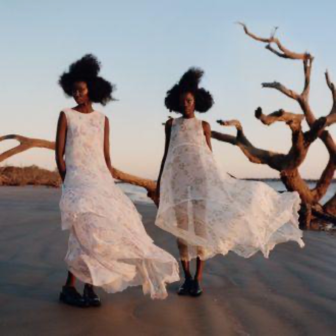 Beach editorial styling